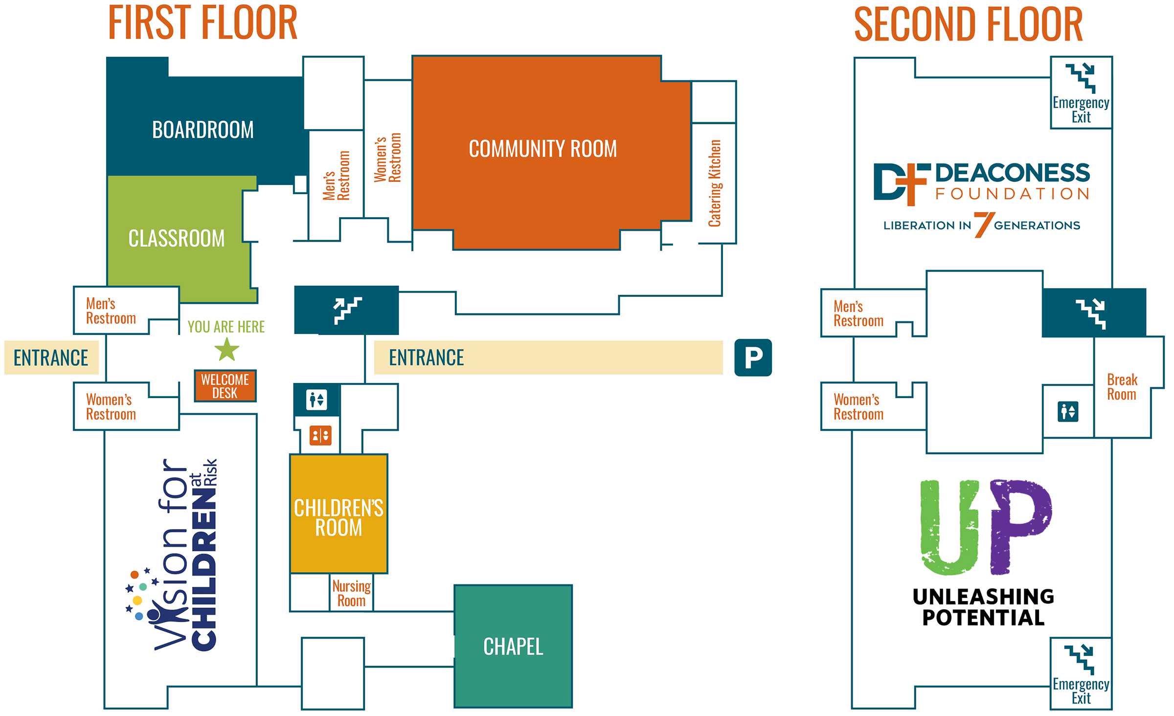Deaconess Center Floorplan